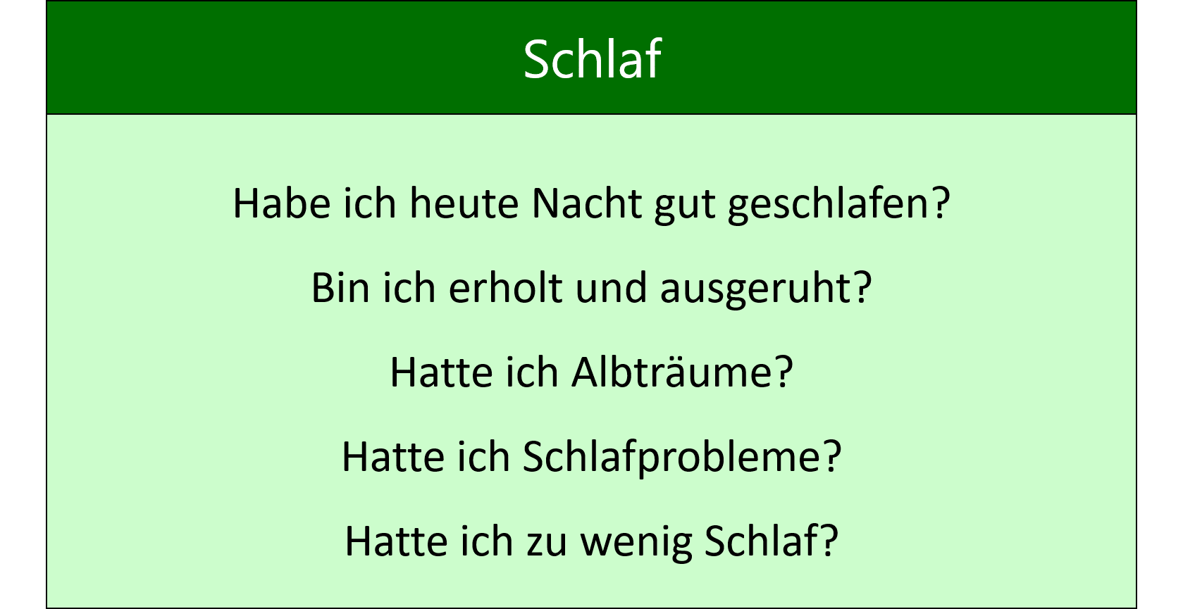Schlaf